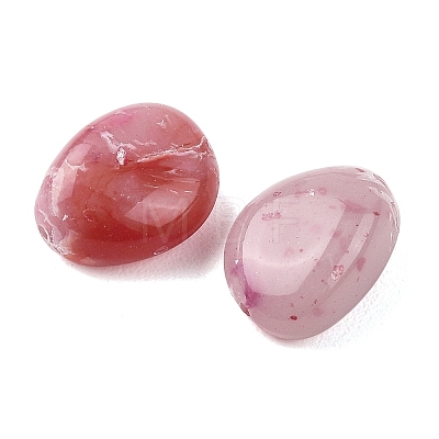 Opaque Acrylic Beads OACR-Z036-02H-1