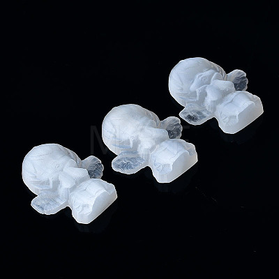 Angel Natural Selenite Figurines DJEW-PW0021-07-1