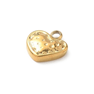 Valentine's Day 304 Stainless Steel Charms STAS-B140-03G-1