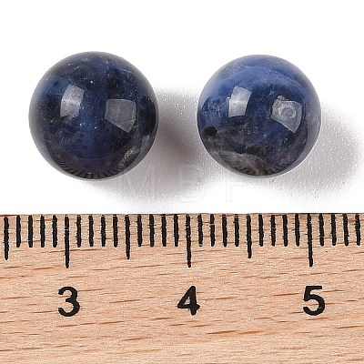 Natural Sodalite No Hole Sphere Beads G-K353-04A-08-1