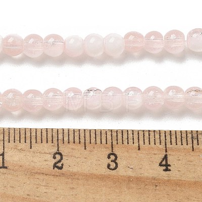 Crackle Glass Beads Strands GLAA-U001-4mm-12-1