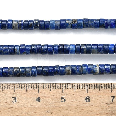 Natural Lapis Lazuli Beads Strands G-Z110-A38-2x4mm-1