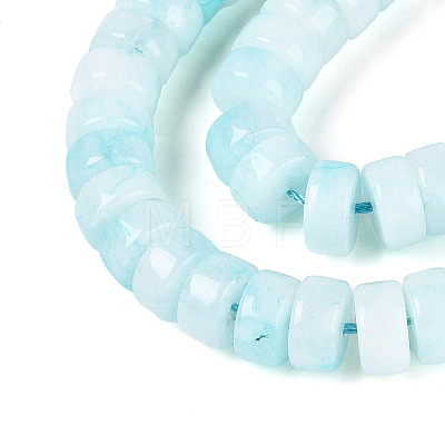 Dyed Natural White Jade Beads Strands G-T143-17C-1