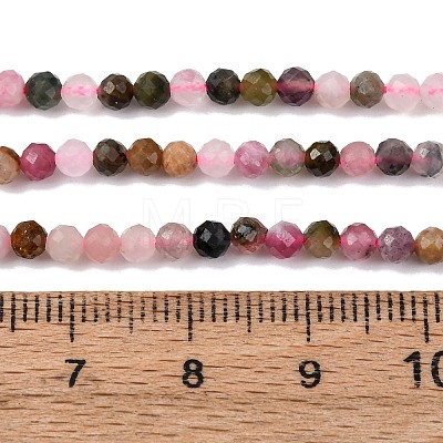 Natural Tourmaline Beads Strands G-R362-11-1