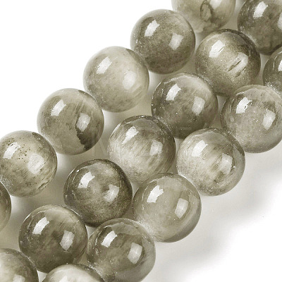 Natural Selenite Beads Strands G-C142-01A-01-1