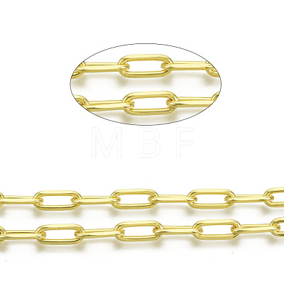 Unwelded Iron Paperclip Chains CH-S125-18B-03-1