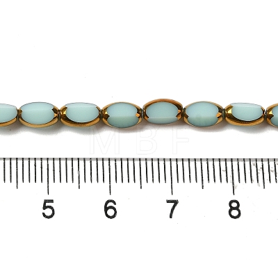 Electroplate Glass Beads Strands EGLA-P061-02A-11-1