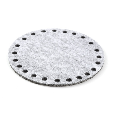 Flat Round Felt Fabric DIY-WH0250-76A-1