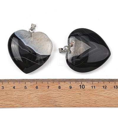 Natural Agate Pendants GG-K002-12A-12-1