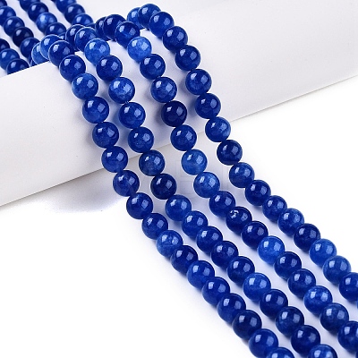 Natural Quartz Beads Strands G-R479-8mm-02-1