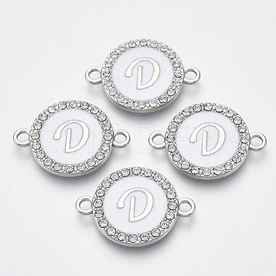 Alloy Enamel Links Connectors ENAM-TAC0003-01S-04D-1