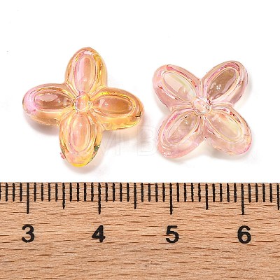 794Pcs Two Tone Transparent Acrylic Beads MACR-K359-24A-1