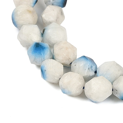 Natural Blue Ice Glacierite Stone Beads Strands G-B092-A01-03-1