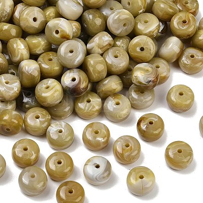 Opaque Acrylic Beads MACR-C037-03A-1