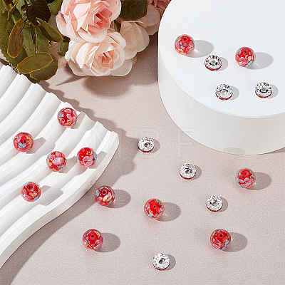DIY Flower Beads Jewelry Making Finding Kits DIY-GO0001-80B-1