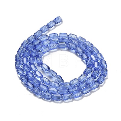 Transparent Glass Beads Strands GLAA-G112-05E-1