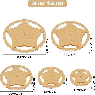 Acrylic Gauge Measuring Ruler Tool TOOL-WH0128-16-1