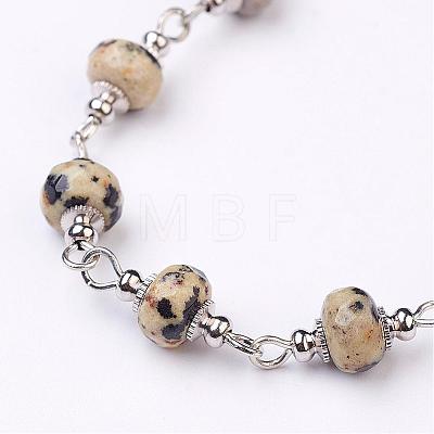 Handmade Gemstone Beaded Chains AJEW-JB00267-1