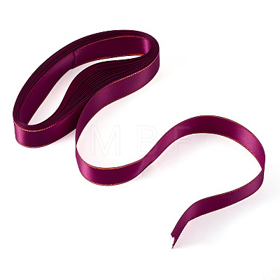 5M Polyester Gold Edged Satin Ribbon OCOR-TADJ0001-05C-1