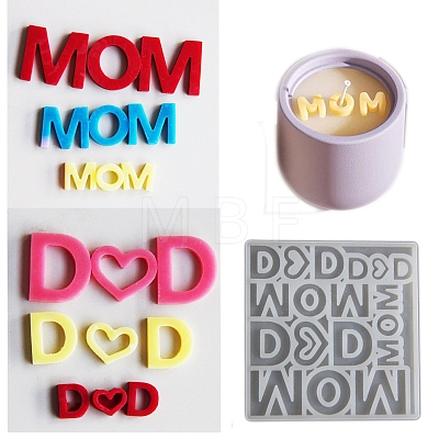 Mother's Day Letter Silicone Molds PW-WG039EA-01-1