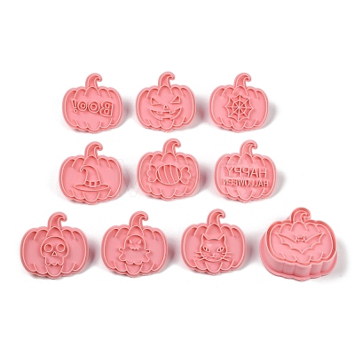 Halloween Plastic Cookie Candy Food Cutters Molds DIY-K080-10-1