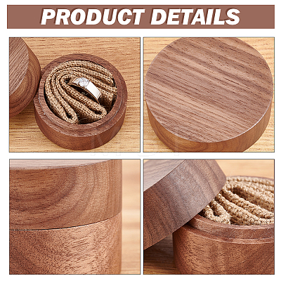 Wooden Ring Boxes CON-WH0087-41-1