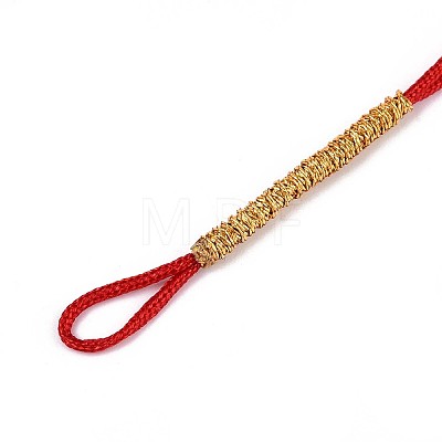 Nylon Metallic Woven Cord Loop Making NWIR-N017-01F-1