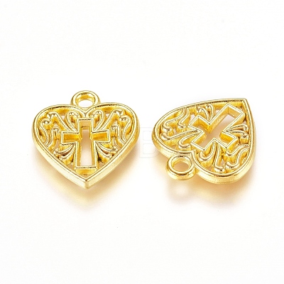 Valentine's Day Gift Ideas for Zinc Alloy Pendants PALLOY-WH0067-24B-1