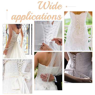 Women's Wedding Dress Zipper Replacement DIY-WH0304-364B-1