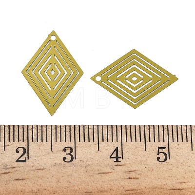 Spray Paint 430 Stainless Steel Pendants STAS-C153-07I-1