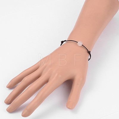 Adjustable Cowhide Leather Cord Bracelets BJEW-JB01944-01-1