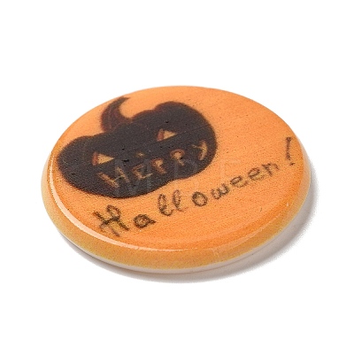 Halloween Series Acrylic Cbabochons OACR-M012-20-1