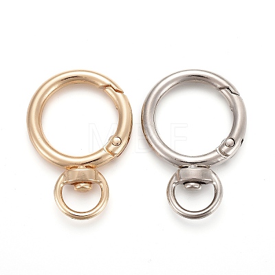 Alloy Swivel Clasps X-KEYC-H109-01-1