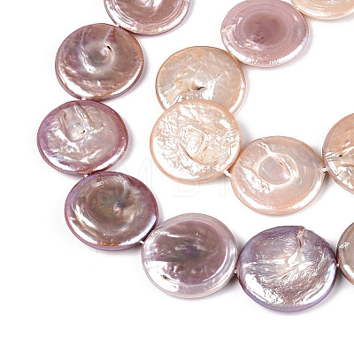 Natural Baroque Keshi Pearl Beads Strands PEAR-S018-20C-1