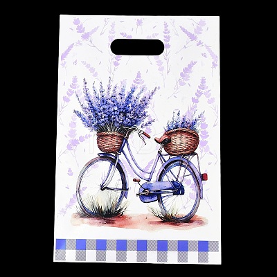 50Pcs 2 Styles OPP Plastic Packaging Bags ABAG-F011-05-1