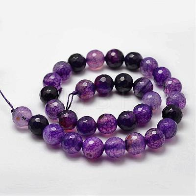 Natural Agate Bead Strands G-G882-12mm-C01-2-1