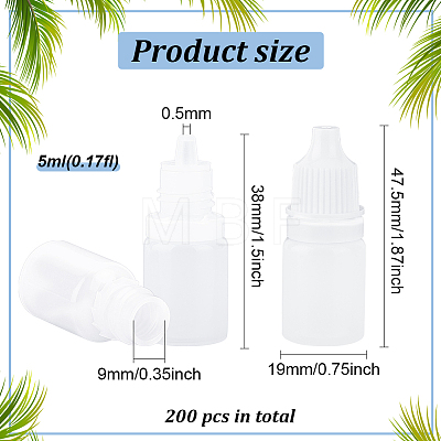 Plastic Squeeze Bottles AJEW-WH0314-277A-1
