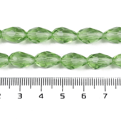 Transparent Glass Beads Strands EGLA-N013-T6mm-D13-1