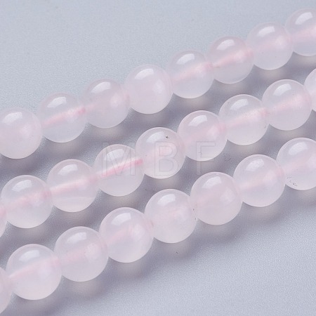 Natural Pink Calcite Beads Strands X-G-F687-01A-1
