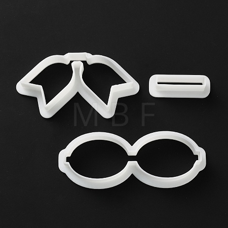 3Pcs Plastic Mold DIY-WH0308-634B-1