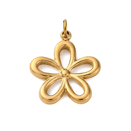 316 Surgical Stainless Steel Pendants STAS-K258-43C-G-1