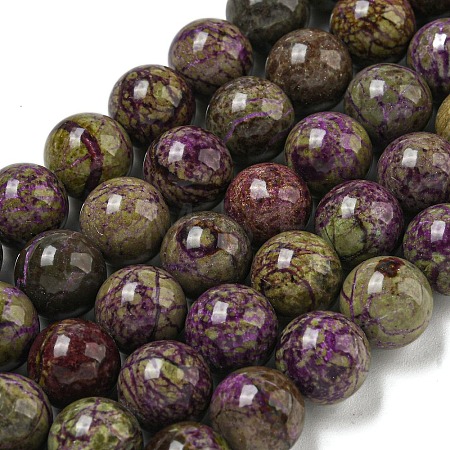 Natural Atlantisite Stichtite Beads Strands G-H034-A02-06-1