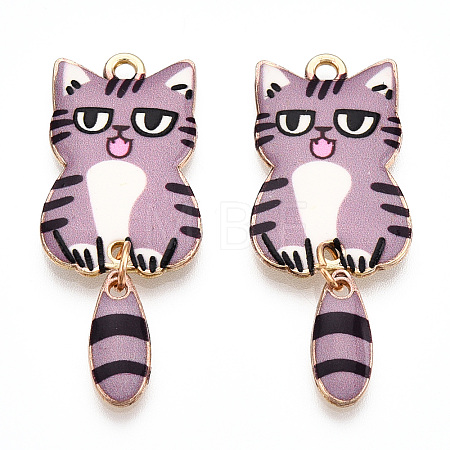 Alloy Enamel Pendants FIND-Q102-12D-1