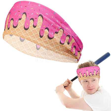 1Pc Polyester Headbands for Women Girls OHAR-CN0001-05B-1