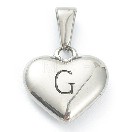 304 Stainless Steel Pendants STAS-P278-01G-P-1
