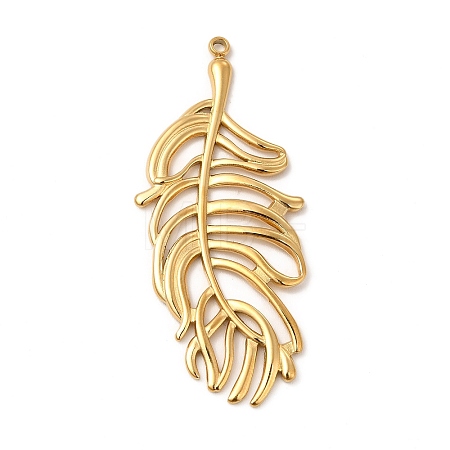 Ion Plating(IP) 304 Stainless Steel Big Pendants STAS-A070-18G-1