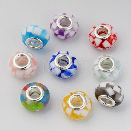 Resin European Beads RPDL-N015-01-1
