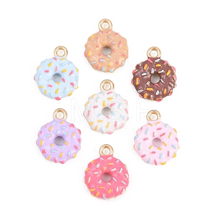 Alloy Enamel Pendants ENAM-D320-08-1