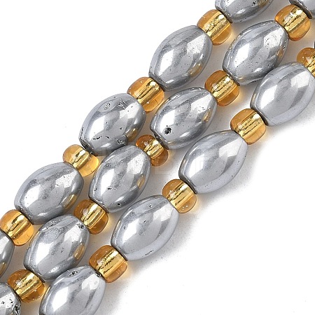 Electroplated Natural Druzy Geode Crystal Beads Strands G-G459-03B-09-1