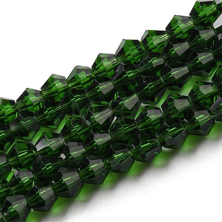 Transparent Glass Beads Strands EGLA-A039-T6mm-D25-1